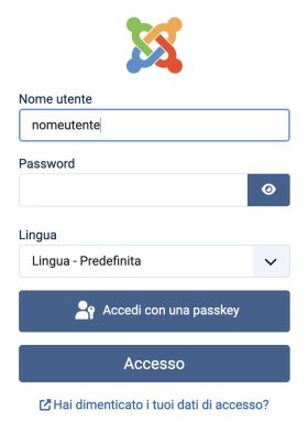 login con passkey