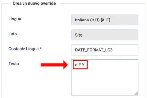 formato data di default